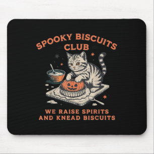 Soky Biscuits Club Cat, Halloween Baking  Mouse Mat