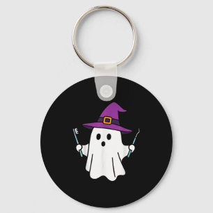 Soky Dentist Ghost Halloween Smile Dental Bootiful Key Ring