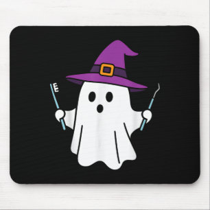 Soky Dentist Ghost Halloween Smile Dental Bootiful Mouse Mat