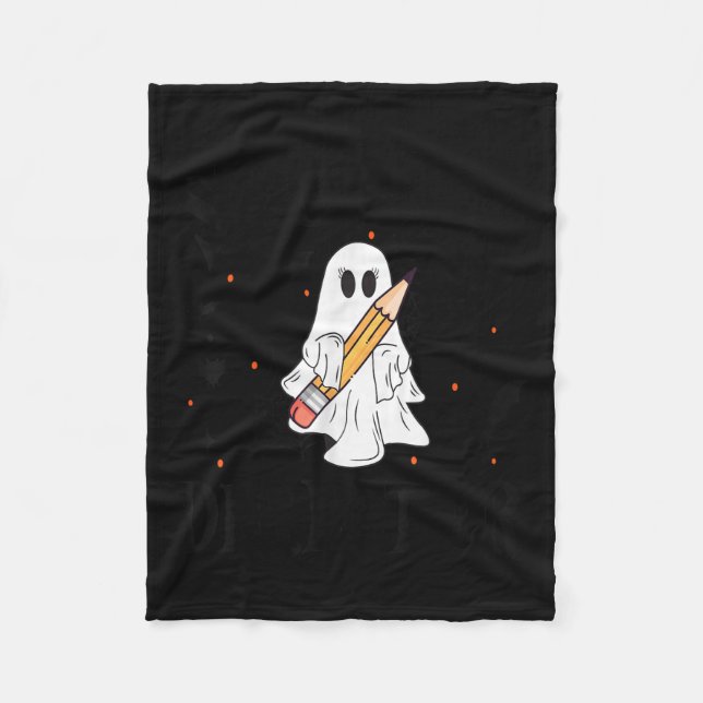 Soky Director Halloween School  Fleece Blanket (Front)
