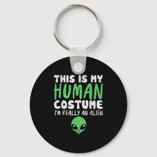 Soky Human Costume I’m Alien Extraterrestrial Hall Key Ring