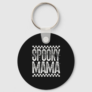 Soky Mama Retro Halloween Season Witch Quote Sayin Key Ring