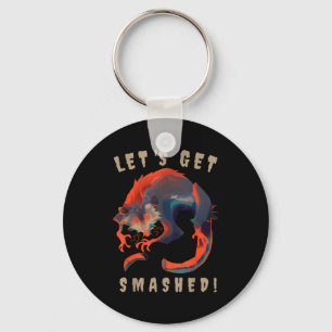 Soky Ossum S Let's Get Smashed Creepy Gift Key Ring