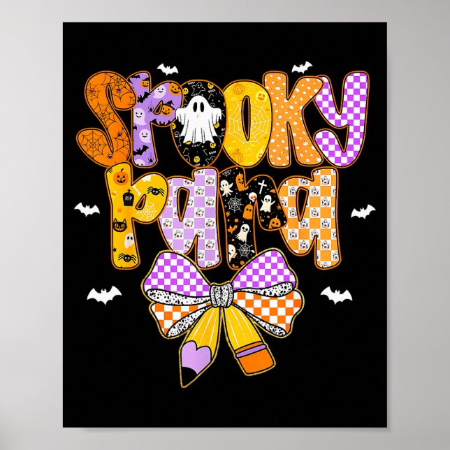 Soky Para Halloween Costume Paraprofessional Coque Poster (Front)