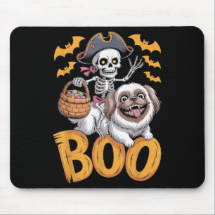 Soky Peke Costume On Boo Pekingese Halloween Mouse Mat