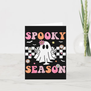 Soky Season Happy Halloween Retro Ghost Soky Women Card