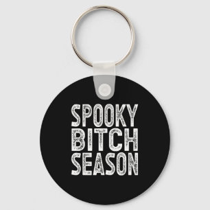 Soky Season Retro Halloween Witch Quote Saying Gif Key Ring
