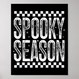 Soky Season Retro Halloween Witch Quote Saying Gif Poster