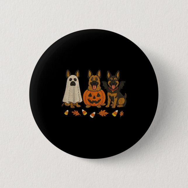 Soky Shepherd Squad German Shepherd  6 Cm Round Badge (Front)