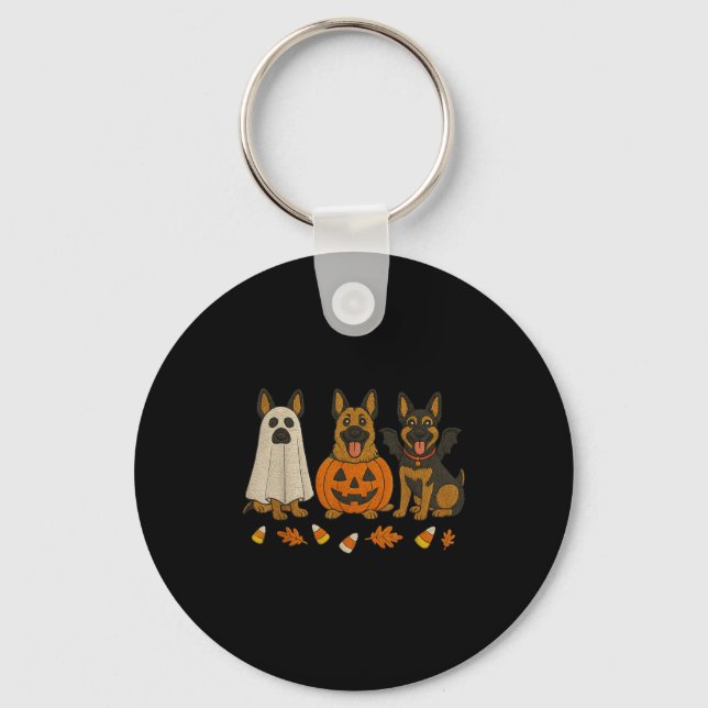 Soky Shepherd Squad German Shepherd  Key Ring (Front)