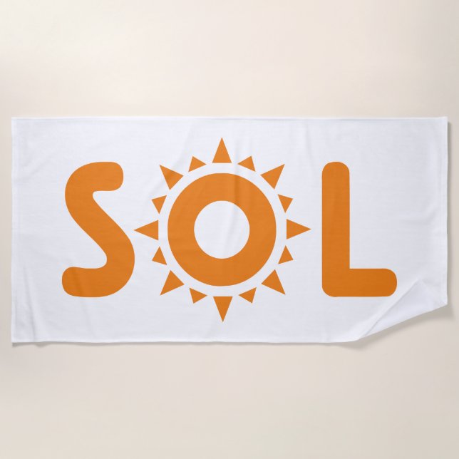 Sol Beach Towel (Front)