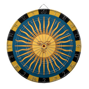 Sol De Mayo Dartboard & Flag darts / game board