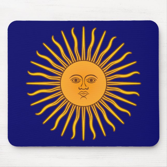 Sol de Mayo Mouse Mat (Front)