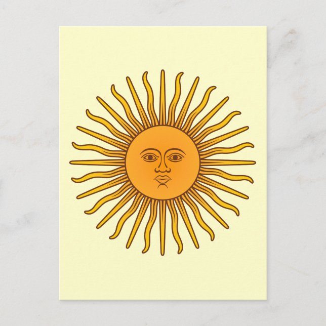 Sol de Mayo Postcard (Front)
