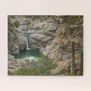 Sol de Mayo Waterfall Santiago, Mexico Jigsaw Puzzle