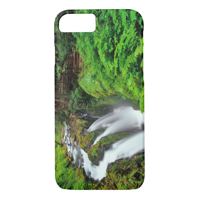 Sol Duc Falls in Olympic National Park in Case-Mate iPhone Case (Back)