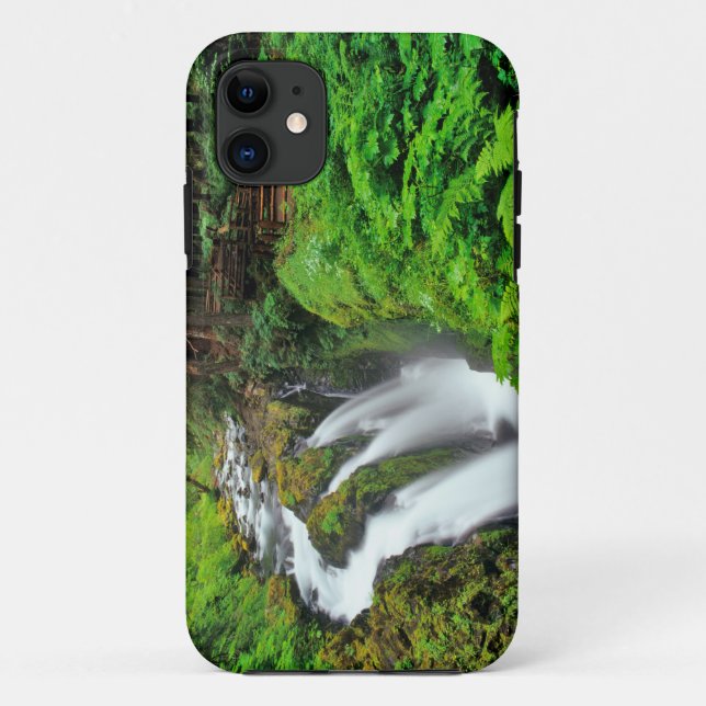 Sol Duc Falls in Olympic National Park in Case-Mate iPhone Case (Back)