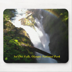 Sol Duc Falls Mouse Pad