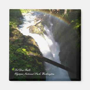 Sol Duc Falls Olympic National Park 2" Magnet