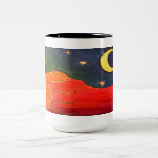 Sol, nappish Two-Tone coffee mug (Center)