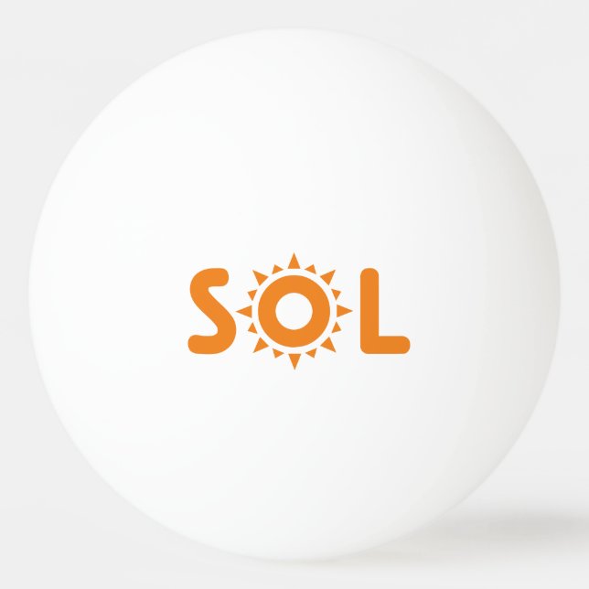 Sol Ping Pong Ball (Front)