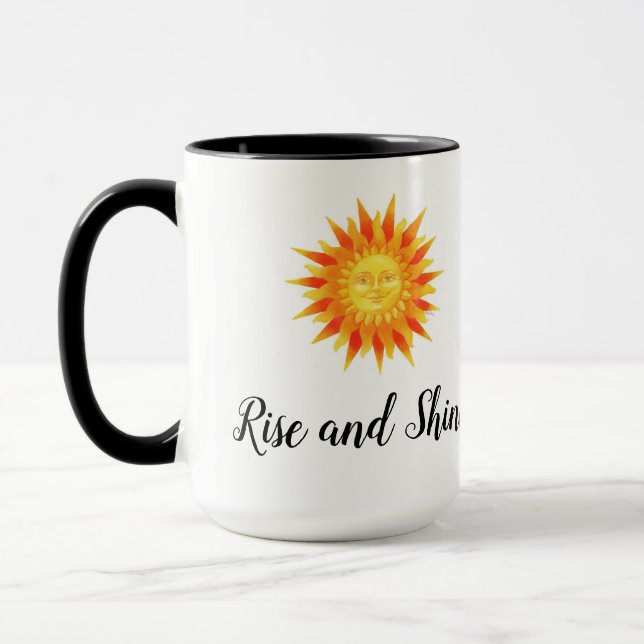 Sol Rise and Shine mug (Left)