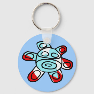 Sol Taíno Key Ring