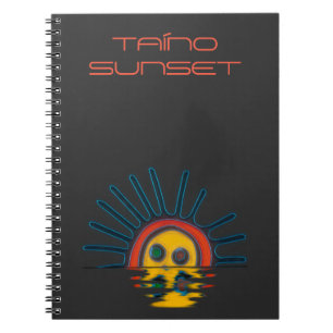 Sol Taino Sunset Notebook