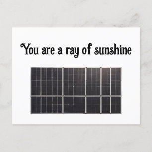 Sola Panel Postcard