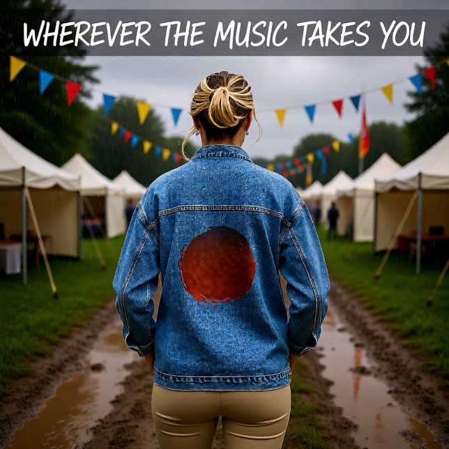 Solace in the Burn Denim Jacket (Creator Uploaded)