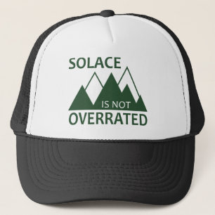 Solace Is Not Overrated Trucker Hat