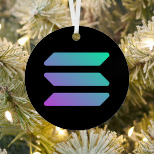 Solana Metal Tree Decoration