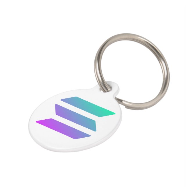 Solana Pet Tag (Side)