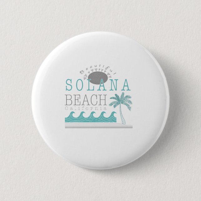 SolanaPrint 6 Cm Round Badge (Front)