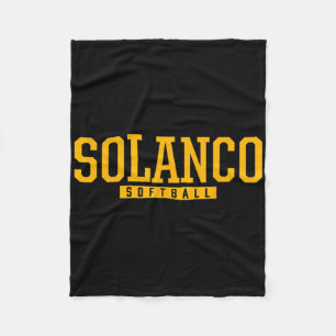 Solanco High School Softball Fleece Blanket