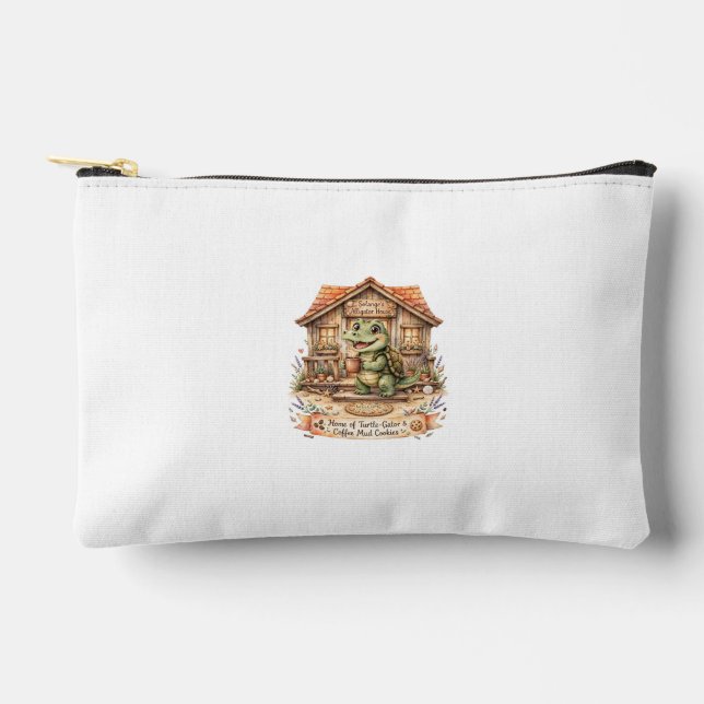 Solange Cosy Alligator House Accessory Pouch (Front)