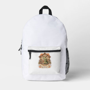 Solange Cosy Alligator House Backpack