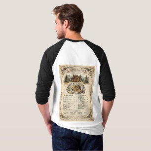 Solange Kalderi Restaurant Menu Design T-Shirt