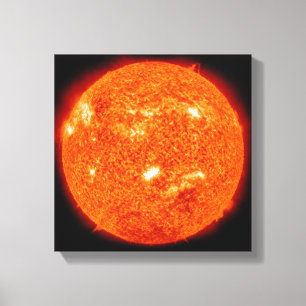 Solar activity on the Sun 2 Canvas Print