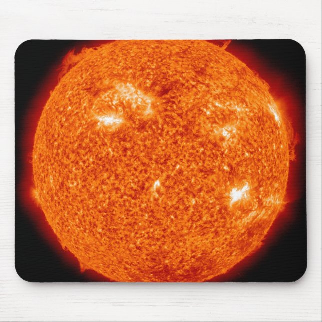 Solar activity on the Sun 3 Mouse Mat (Front)