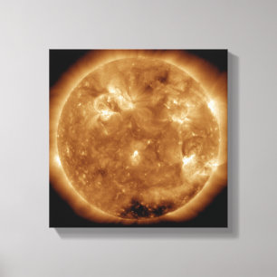 Solar activity on the Sun 5 Canvas Print