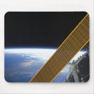 Solar array panels mouse mat