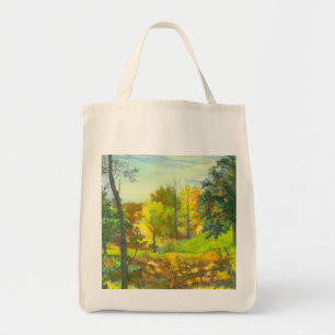 Solar autumn tote bag