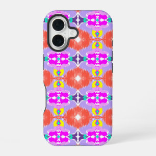Solar Bloom Kaleidoscope iPhone 16 Case