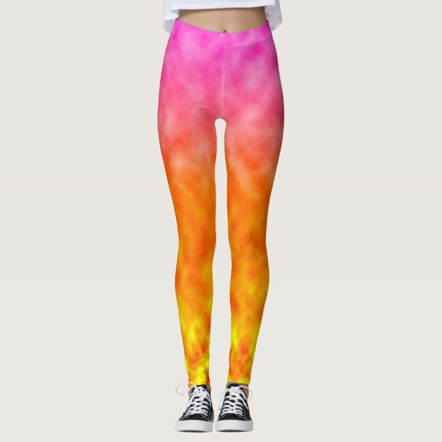 Solar Bloom Leggings (Front)