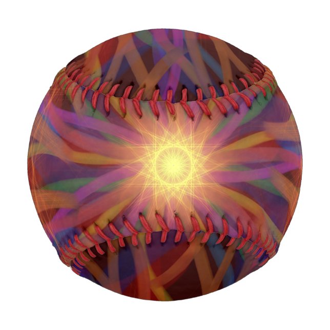 Solar Bloom – The Dance of Light and Colour. Baseball (Front)