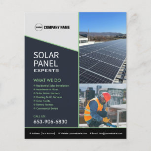 Solar Business Services Custom  Flyer