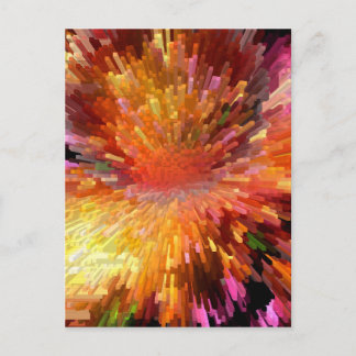 Solar Cube Blast Postcard