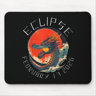 Solar Eclipse 02 17 26 Mouse Mat