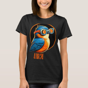 Solar Eclipse 04 08 2024 Eastern Bluebird Eclipse  T-Shirt